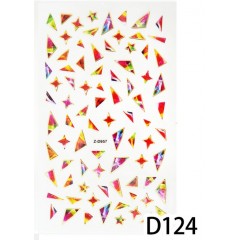 D119-D125 極光碎片貼紙 (買1送1)