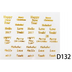 D132-D135 JOYFUL貼紙(小) (買1送1)
